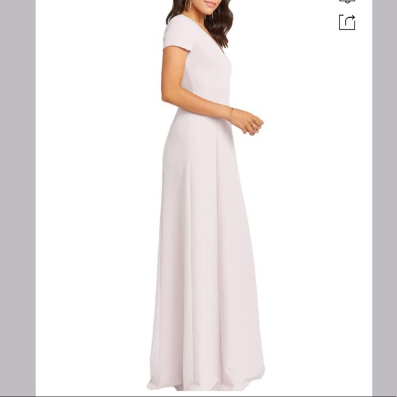 NWT Show Me Your Mumu Geneva maxi bridal dress long V-neck bridesmaid we… - Picture 4 of 13